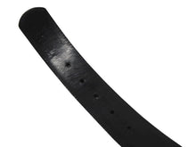 画像をギャラリービューアに読み込む, CHROME HEARTS クロムハーツ ベルト ストラップ サイズ30 ホースシュー ブラック レザー シルバー925 美品 中古 4b008904