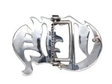 画像をギャラリービューアに読み込む, 極美品 CHROME HEARTS クロムハーツ CH BCKL 1.5inch CHカットアウト バックル 1.5インチ 重量約186.4g 925刻印 シルバー925 中古 4b008905