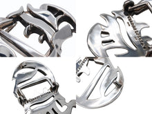 画像をギャラリービューアに読み込む, 極美品 CHROME HEARTS クロムハーツ CH BCKL 1.5inch CHカットアウト バックル 1.5インチ 重量約186.4g 925刻印 シルバー925 中古 4b008905
