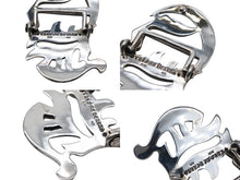 画像をギャラリービューアに読み込む, 極美品 CHROME HEARTS クロムハーツ CH BCKL 1.5inch CHカットアウト バックル 1.5インチ 重量約186.4g 925刻印 シルバー925 中古 4b008905