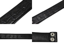 画像をギャラリービューアに読み込む, CHROME HEARTS クロムハーツ ベルト ストラップ サイズ34 セメタリー クロスパッチ シルバー925 レザー 美品 中古 4b008906