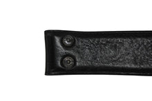 画像をギャラリービューアに読み込む, CHROME HEARTS クロムハーツ ベルト ストラップ サイズ32 ホースシュー ブラック レザー シルバー925 美品 中古 4b008907