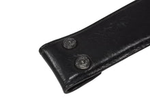 画像をギャラリービューアに読み込む, CHROME HEARTS クロムハーツ ベルト ストラップ サイズ32 ホースシュー ブラック レザー シルバー925 美品 中古 4b008907