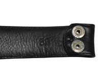画像をギャラリービューアに読み込む, CHROME HEARTS クロムハーツ ベルト ストラップ サイズ32 ホースシュー ブラック レザー シルバー925 美品 中古 4b008907