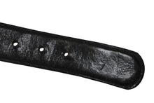 画像をギャラリービューアに読み込む, CHROME HEARTS クロムハーツ ベルト ストラップ サイズ32 ホースシュー ブラック レザー シルバー925 美品 中古 4b008907