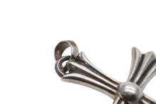 画像をギャラリービューアに読み込む, CHROME HEARTS クロムハーツ ラージクロス ベイル ネックレス 重量約40.0g STERLING刻印 スターリングシルバー 美品 中古 4b008909