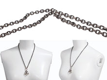 画像をギャラリービューアに読み込む, CHROME HEARTS クロムハーツ ネックレス BSフレア Oリング ペーパーチェーン 61.2g シルバー925 サイズ20インチ 美品 中古 4b008910