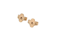 Load image into Gallery viewer, 極美品 LOUIS VUITTON ルイヴィトン LV アイコニック ストラス ピアス M00609 重量約3.5g GP メタル ラインストーン 両耳用 中古 4b012388