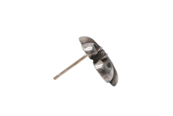 CHROME HEARTS クロムハーツ BSフレアスタッド ピアス 片耳 アクセサリー シルバー925 ラージ 3.6g 美品 中古 4b008911