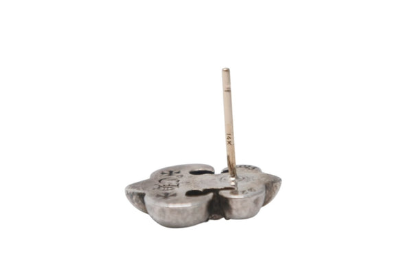 CHROME HEARTS クロムハーツ BSフレアスタッド ピアス 片耳 アクセサリー シルバー925 ラージ 3.6g 美品 中古 4b008911