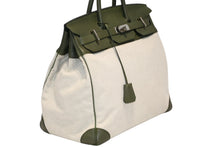 Load image into Gallery viewer, HERMES エルメス Haut a Courroies オータクロア40 ハンドバッグ トゴ トワルアッシュ シルバー金具 U刻印 2022年製 美品 中古 4b012857