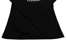 画像をギャラリービューアに読み込む, 極美品 CHROME HEARTS クロムハーツ SAILIN ON THRML サーマル長袖Tシャツ サイズM ブラック セメタリークロス刺繍 中古 4b008915