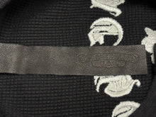 画像をギャラリービューアに読み込む, 極美品 CHROME HEARTS クロムハーツ SAILIN ON THRML サーマル長袖Tシャツ サイズM ブラック セメタリークロス刺繍 中古 4b008915