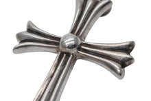 画像をギャラリービューアに読み込む, 極美品 CHROME HEARTS クロムハーツ ラージCHクロス Wベイル ペンダントトップ チャーム 重量約45.3g STERLING刻印 中古 4b008921