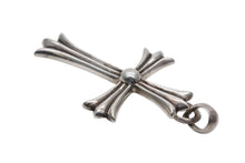 画像をギャラリービューアに読み込む, 極美品 CHROME HEARTS クロムハーツ ラージCHクロス Wベイル ペンダントトップ チャーム 重量約45.3g STERLING刻印 中古 4b008921