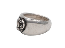 画像をギャラリービューアに読み込む, 極美品 CHROME HEARTS クロムハーツ ハート インバンド リング 指輪 重量約16.4g サイズ17号 スターリングシルバー 中古 4b008923