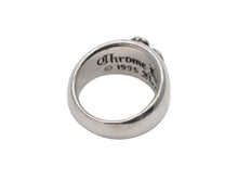 画像をギャラリービューアに読み込む, 極美品 CHROME HEARTS クロムハーツ ハート インバンド リング 指輪 重量約16.4g サイズ17号 スターリングシルバー 中古 4b008923