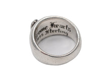 画像をギャラリービューアに読み込む, 極美品 CHROME HEARTS クロムハーツ ハート インバンド リング 指輪 重量約16.4g サイズ17号 スターリングシルバー 中古 4b008923