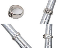 画像をギャラリービューアに読み込む, 極美品 CHROME HEARTS クロムハーツ ハート インバンド リング 指輪 重量約16.4g サイズ17号 スターリングシルバー 中古 4b008923