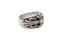 画像をギャラリービューアに読み込む, CHROME HEARTS クロムハーツ FLRL CRS フローラルクロス リング 指輪 重量約19.8g サイズ21号 1992/sterling刻印 美品 中古 4b008930