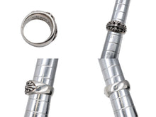 画像をギャラリービューアに読み込む, CHROME HEARTS クロムハーツ FLRL CRS フローラルクロス リング 指輪 重量約19.8g サイズ21号 1992/sterling刻印 美品 中古 4b008930