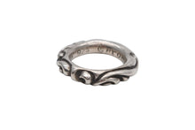 画像をギャラリービューアに読み込む, 極美品 CHROME HEARTS クロムハーツ スクロールバンドリング 重量約9.5g サイズ9.5号 1994/.925刻印 シルバー925 中古 4b008931