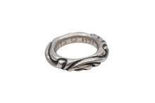 画像をギャラリービューアに読み込む, 極美品 CHROME HEARTS クロムハーツ スクロールバンドリング 重量約9.5g サイズ9.5号 1994/.925刻印 シルバー925 中古 4b008931