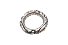 画像をギャラリービューアに読み込む, 極美品 CHROME HEARTS クロムハーツ スクロールバンドリング 重量約9.5g サイズ9.5号 1994/.925刻印 シルバー925 中古 4b008931