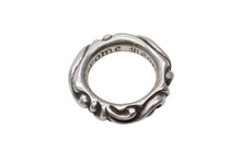 画像をギャラリービューアに読み込む, 極美品 CHROME HEARTS クロムハーツ スクロールバンドリング 重量約9.5g サイズ9.5号 1994/.925刻印 シルバー925 中古 4b008931