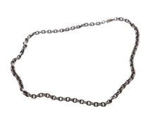 画像をギャラリービューアに読み込む, 極美品 CHROME HEARTS クロムハーツ PAPER CHAIN NECKLACE ペーパーチェーン ネックレス 18インチ 重量約28.2g シルバー925 中古 4b008932