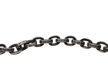 画像をギャラリービューアに読み込む, 極美品 CHROME HEARTS クロムハーツ PAPER CHAIN NECKLACE ペーパーチェーン ネックレス 18インチ 重量約28.2g シルバー925 中古 4b008932