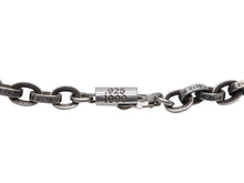 画像をギャラリービューアに読み込む, 極美品 CHROME HEARTS クロムハーツ PAPER CHAIN NECKLACE ペーパーチェーン ネックレス 18インチ 重量約28.2g シルバー925 中古 4b008932