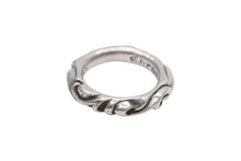 画像をギャラリービューアに読み込む, 極美品 CHROME HEARTS クロムハーツ スクロールバンドリング 重量約7.6g サイズ13号 1994/.925刻印 シルバー925 中古 4b008933
