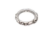 画像をギャラリービューアに読み込む, 極美品 CHROME HEARTS クロムハーツ スクロールバンドリング 重量約7.6g サイズ13号 1994/.925刻印 シルバー925 中古 4b008933