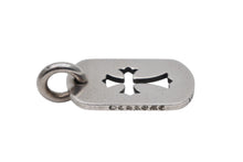 画像をギャラリービューアに読み込む, CHROME HEARTS クロムハーツ D TAG SML CO CRS カットアウトクロス ドッグタグ スモール ペンダントトップ 重量約9.5g 美品 中古 4b008934
