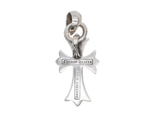 画像をギャラリービューアに読み込む, 極美品 CHROME HEARTS クロムハーツ スモールCHクロス ベイル ペンダントトップ 重量22.8g 1991/Sterling刻印 中古 4b008936