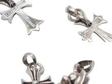 画像をギャラリービューアに読み込む, 極美品 CHROME HEARTS クロムハーツ スモールCHクロス ベイル ペンダントトップ 重量22.8g 1991/Sterling刻印 中古 4b008936