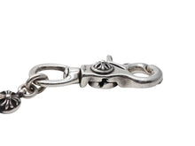 画像をギャラリービューアに読み込む, CHROME HEARTS クロムハーツ 2BALL LONG-S クロスボール ウォレットチェーン #2 1クリップ ロング 重量約190.7g 22ボール 美品 中古 4b008937