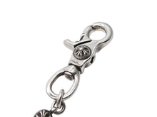 画像をギャラリービューアに読み込む, CHROME HEARTS クロムハーツ 2BALL LONG-S クロスボール ウォレットチェーン #2 1クリップ ロング 重量約190.7g 22ボール 美品 中古 4b008937