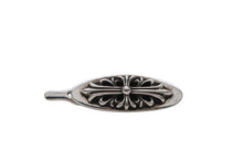 画像をギャラリービューアに読み込む, 極美品 CHROME HEARTS クロムハーツ FLORAL CROSS BARRETTE フローラルクロス バレッタ 髪留め 重量約15.8g シルバー925 中古 4b008943
