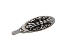 画像をギャラリービューアに読み込む, 極美品 CHROME HEARTS クロムハーツ FLORAL CROSS BARRETTE フローラルクロス バレッタ 髪留め 重量約15.8g シルバー925 中古 4b008943