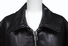 画像をギャラリービューアに読み込む, Yohji Yamamoto POUR HOMME ヨウジヤマモトプールオム 1991AW 杖村さえ子 ピンナップガール レザージャケット サイズM 美品 中古 4b008950