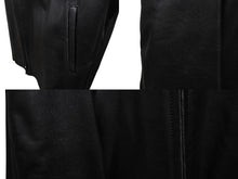 画像をギャラリービューアに読み込む, Yohji Yamamoto POUR HOMME ヨウジヤマモトプールオム 1991AW 杖村さえ子 ピンナップガール レザージャケット サイズM 美品 中古 4b008950