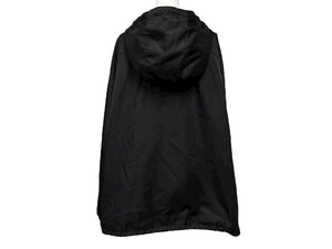 極美品 PRADA プラダ 20SS ナイロンアノラックジャケット SGB407 S201 I18 FRANK OCEAN着用 トライアングルロゴ ブラック サイズL 中古 4b008952