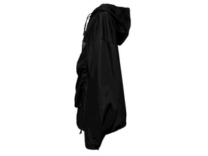 極美品 PRADA プラダ 20SS ナイロンアノラックジャケット SGB407 S201 I18 FRANK OCEAN着用 トライアングルロゴ ブラック サイズL 中古 4b008952
