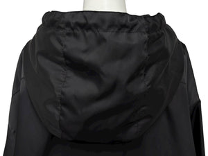 極美品 PRADA プラダ 20SS ナイロンアノラックジャケット SGB407 S201 I18 FRANK OCEAN着用 トライアングルロゴ ブラック サイズL 中古 4b008952
