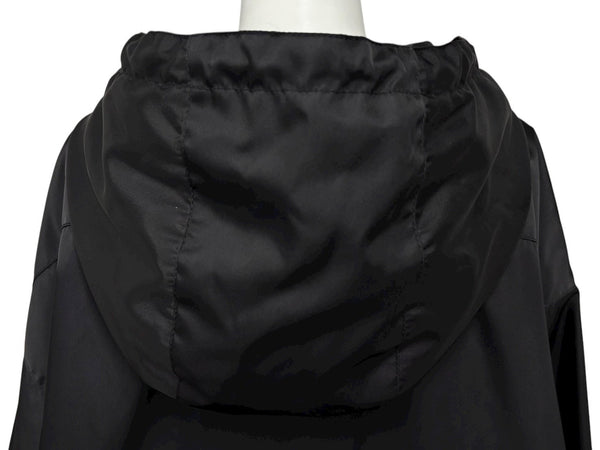 極美品 PRADA プラダ 20SS ナイロンアノラックジャケット SGB407 S201 I18 FRANK OCEAN着用 トライアングルロゴ ブラック サイズL 中古 4b008952
