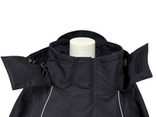 画像をギャラリービューアに読み込む, BALENCIAGA バレンシアガ 17AW SWING PARKA JACKET スウィングパーカージャケット 482118 サイズ34 ブラック 美品 中古 4b008953