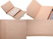 画像をギャラリービューアに読み込む, LOUIS VUITTON ルイヴィトン ポルトフォイユ コアラ ブロン M58014 村上隆 ホワイト モノグラム マルチカラー PVC ヌメ革 美品 中古 4b008958