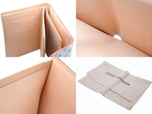 画像をギャラリービューアに読み込む, LOUIS VUITTON ルイヴィトン ポルトフォイユ コアラ ブロン M58014 村上隆 ホワイト モノグラム マルチカラー PVC ヌメ革 美品 中古 4b008958